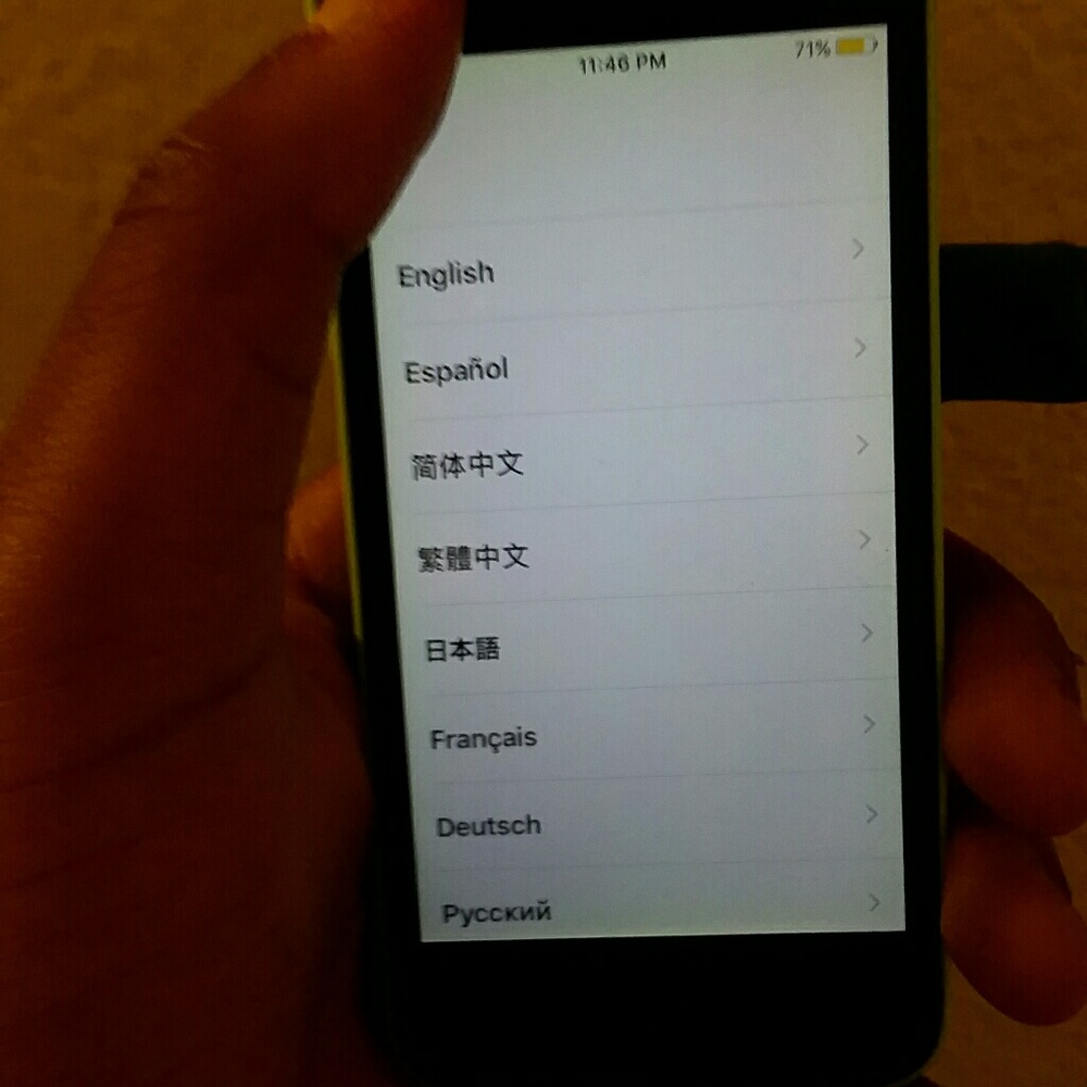IPhone 5c (green)