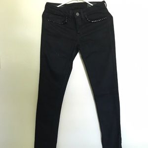 Black William Rast Jeans