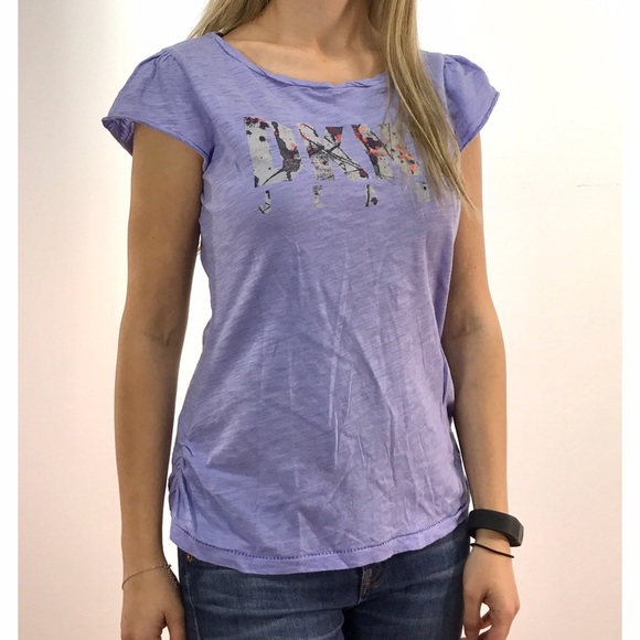 DKNY Jeans Violet t-Shirt - Picture 1 of 3