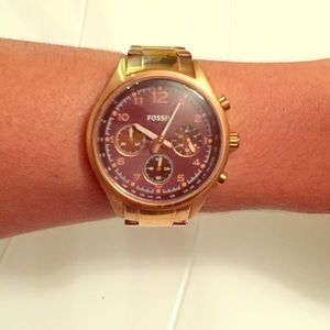 Fossil Rose Gold Watch