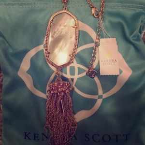 Kendra Scott Rose Gold Ragen Necklace