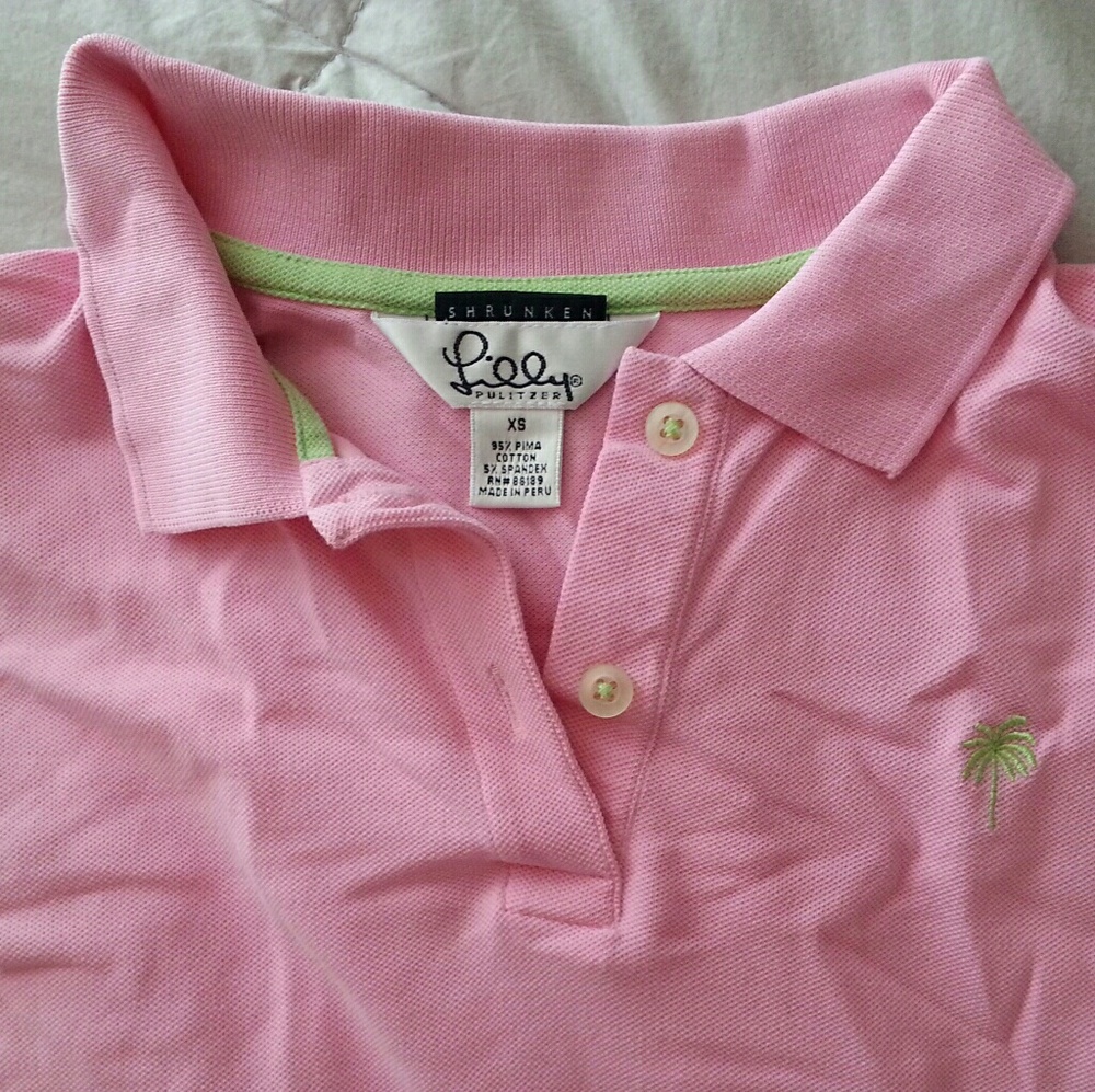Lilly Pulitzer 'shrunken' fitted polo - Picture 3 of 5