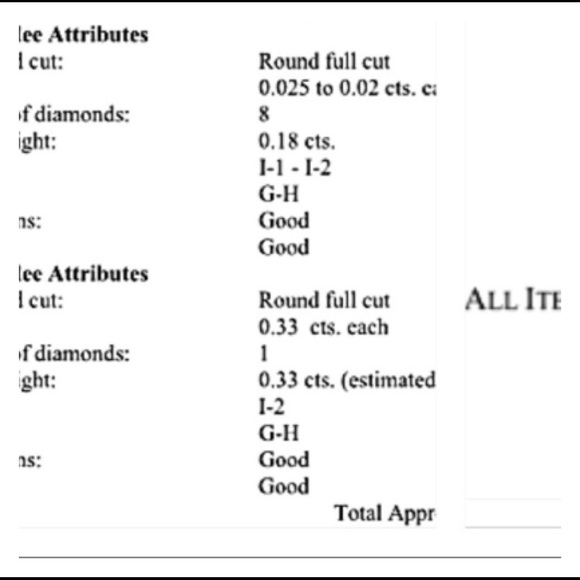 ❤️With Appraisal, 14k & Diamonds❤️ - Picture 7 of 9