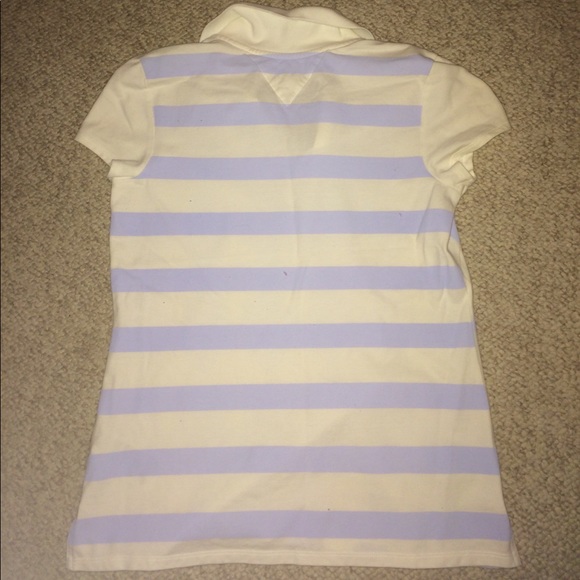 Tommy Hilfiger Women's V-Neck Collared Top - Picture 3 of 4