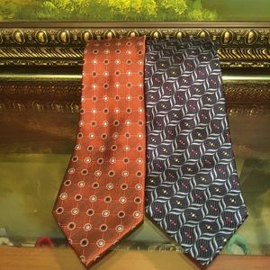 TWO Beautiful JoS.A.BANK TIES