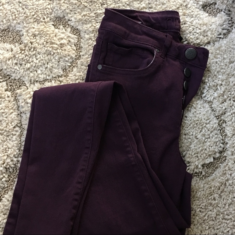 High waisted purple women's jeans size 9/10R