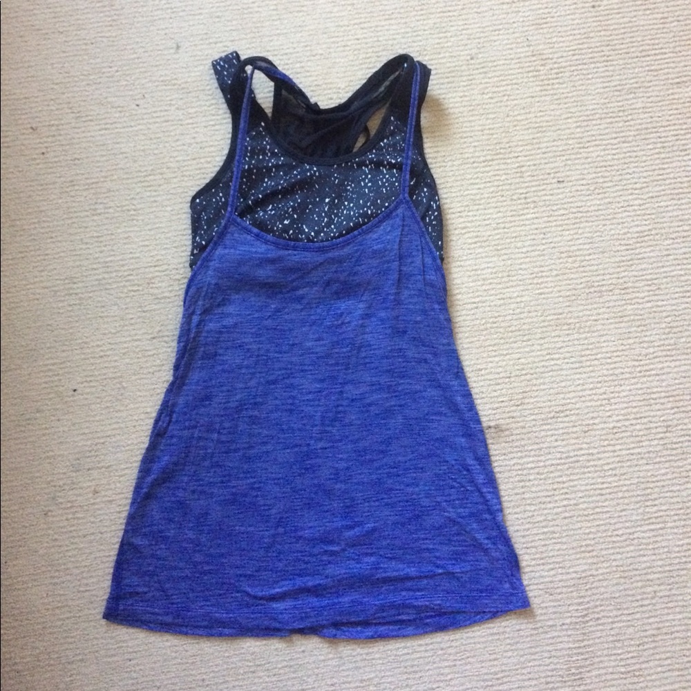 Lulu lemon workout sports bra/tank top