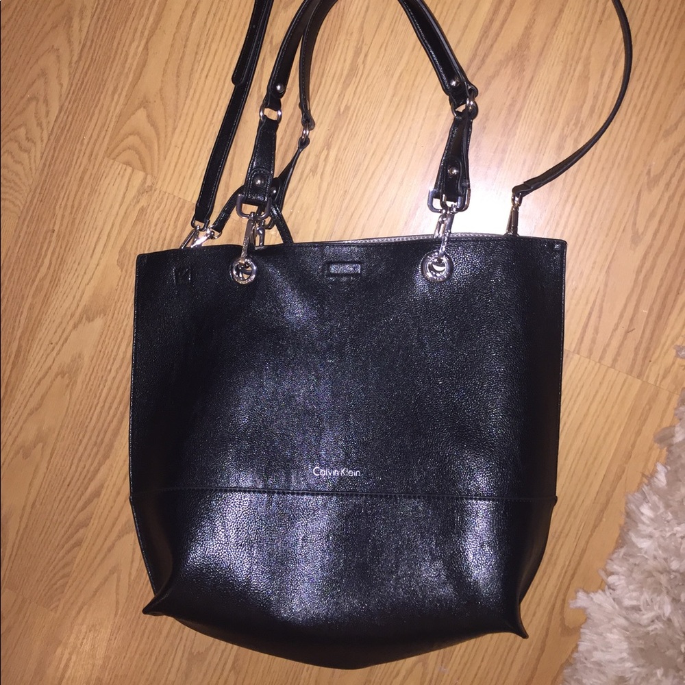 Reversible Calvin Klein Black Tote