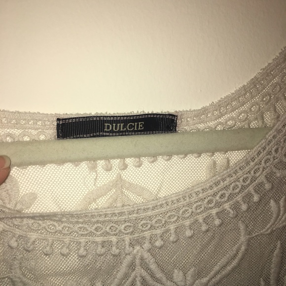 Lacy See Through Shirt - Picture 2 of 4