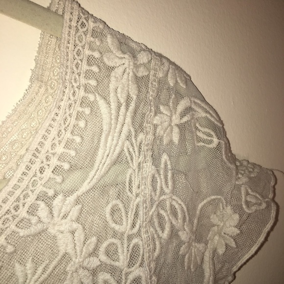 Lacy See Through Shirt - Picture 4 of 4