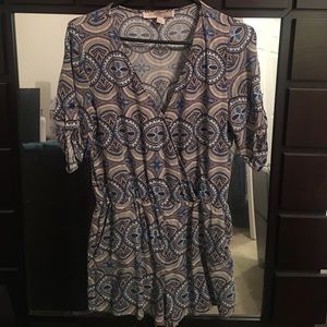 Tribal Print Romper