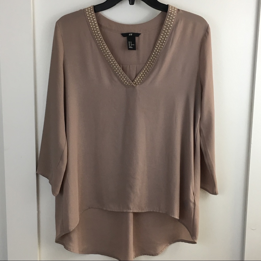 H&M Women's sheer blouse Size 14