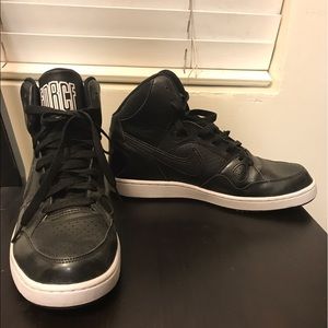 Women's Nike force high tops