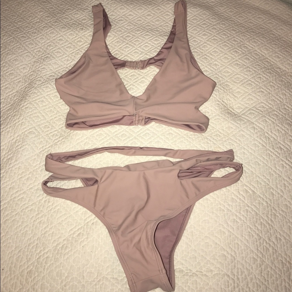 Tobi rose bikini set