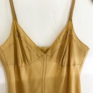 ✨HPx3!✨ Rozae Nichols Gold Silk Top