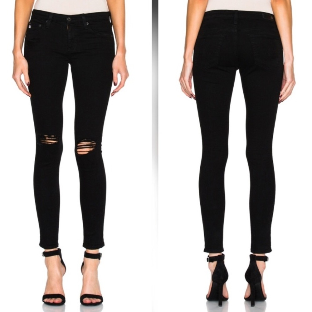 Ag legging ankle skinny jeans 25