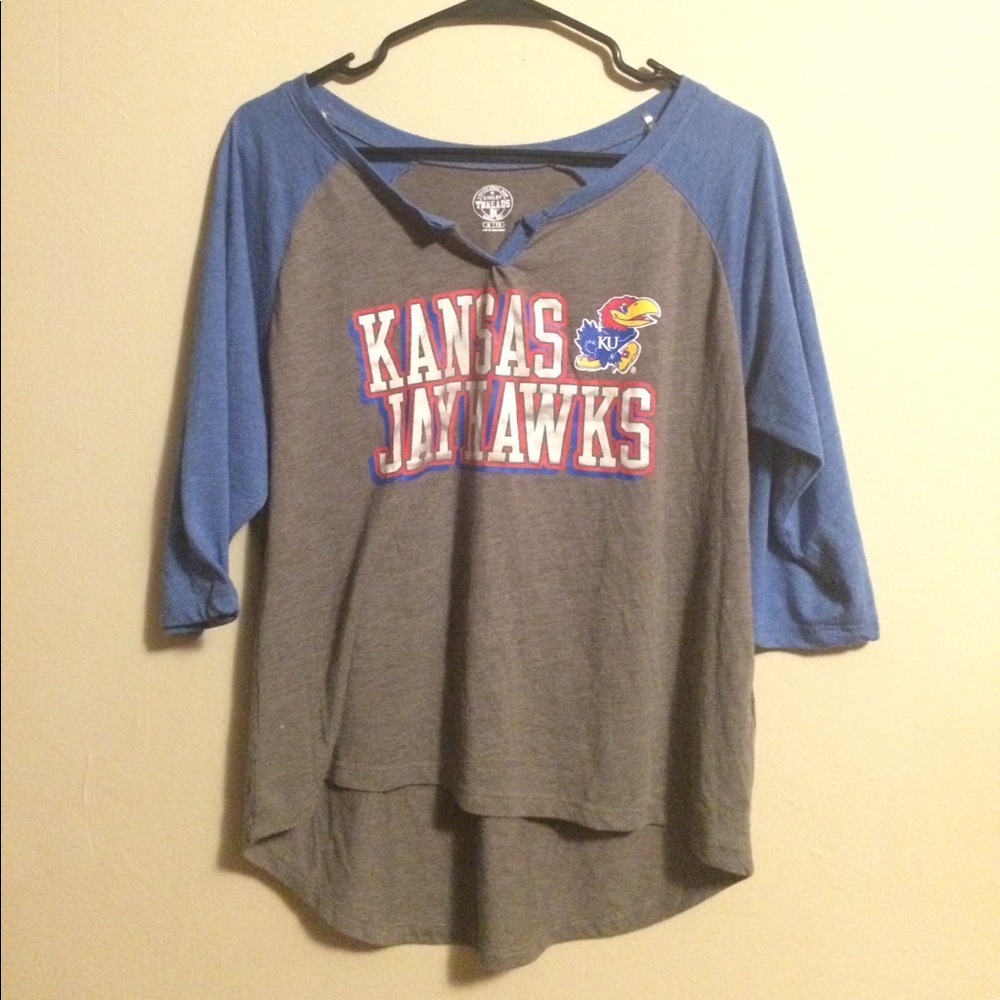 Kansas baseball tee