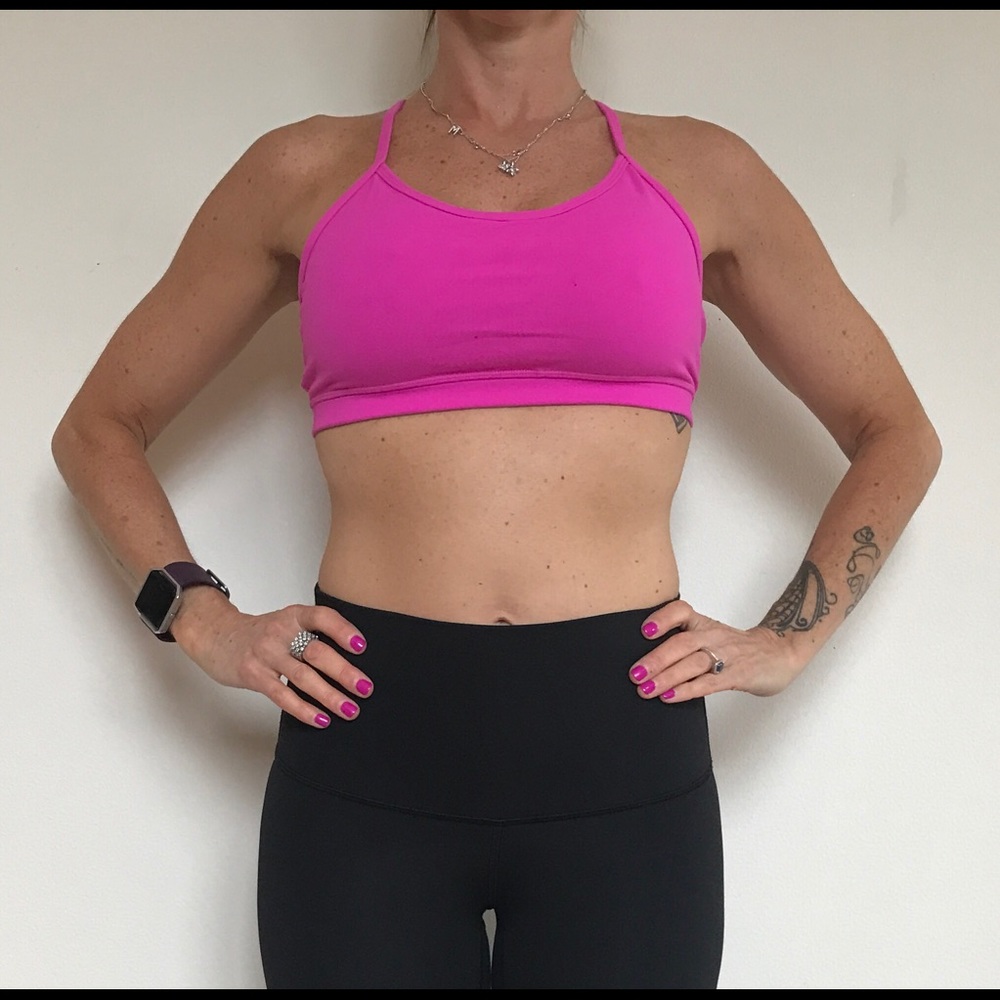 Lululemon power y bra - pink