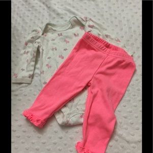 Long sleeve onesie and pants