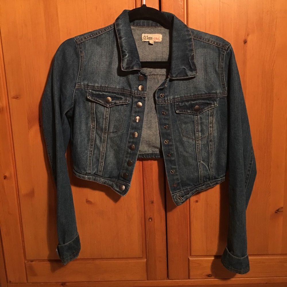 Cropped Jean Jacket