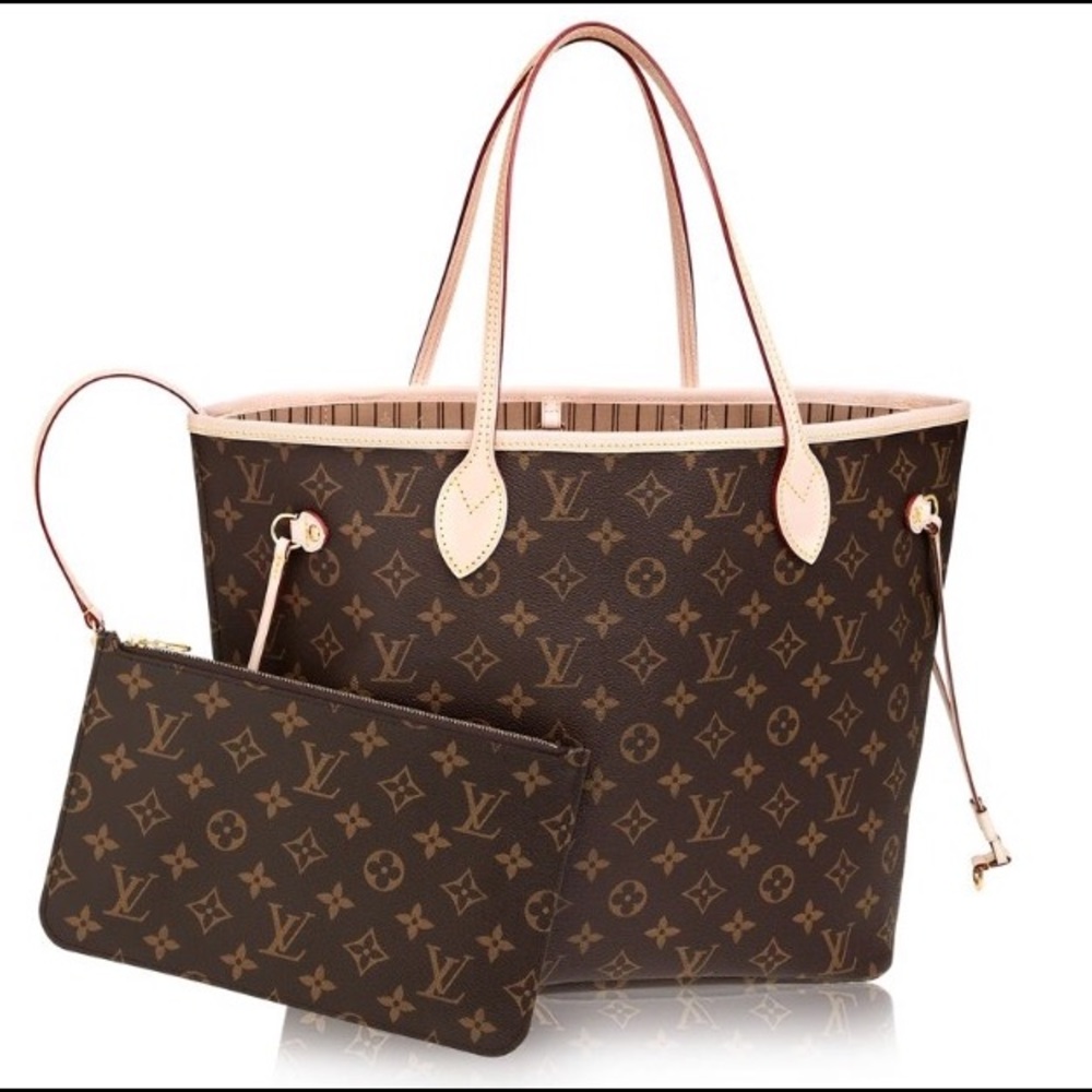 Authentic NEVERFULL MM MONOGRAM