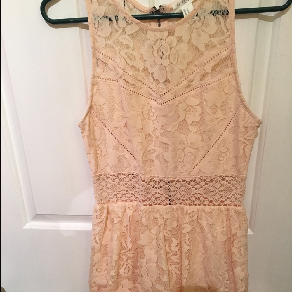 Beautiful lace fit and flare dress