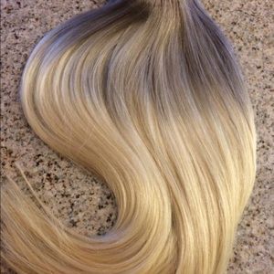 Ombré balayage 22" Clip in Hair Extensions