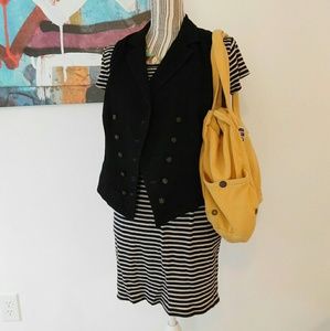 Black vintage ralph lauren vest