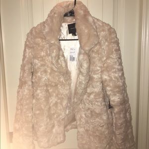 Luxury Faux Fur Jacket (New)