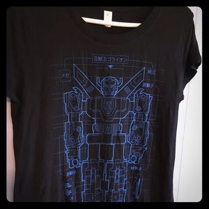 Women's XL black tshirt Transformers image