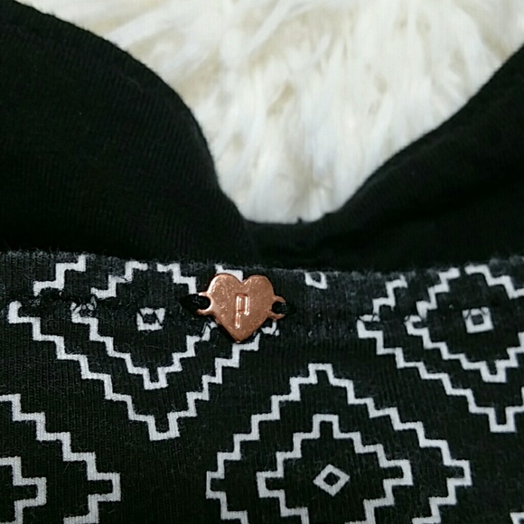 Pink VS geometric print bandeau top - Picture 3 of 7