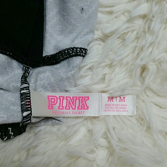 Pink VS geometric print bandeau top - Picture 4 of 7