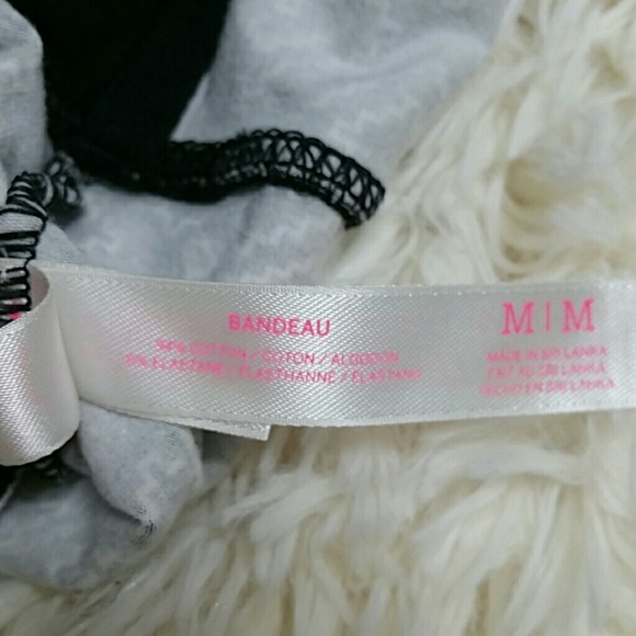 Pink VS geometric print bandeau top - Picture 5 of 7