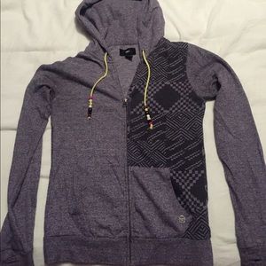 Purple obey sweater