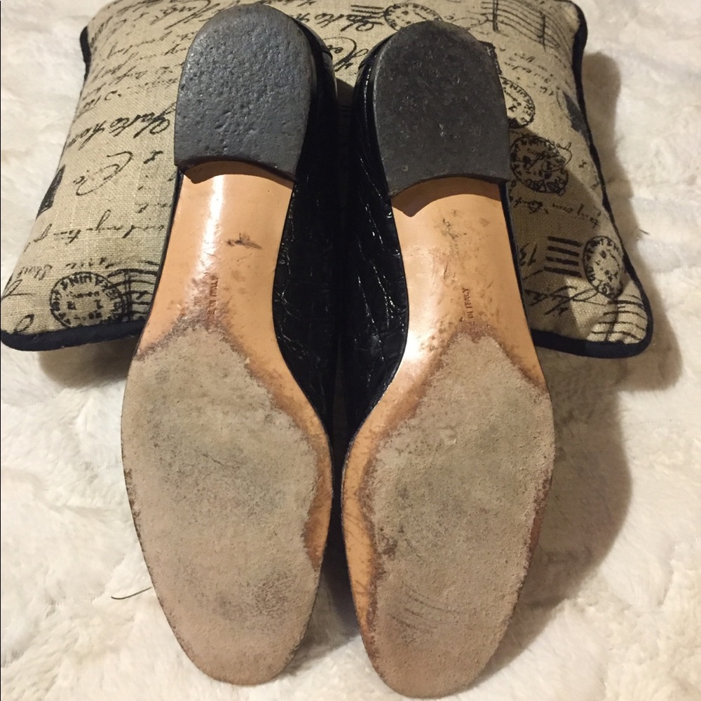 EUC Salvatore Ferragamo Black Tassel Loafers, 8N - Picture 6 of 8