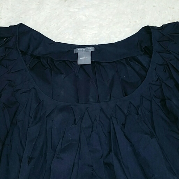 Ann Taylor Factory blouse top - Picture 3 of 6