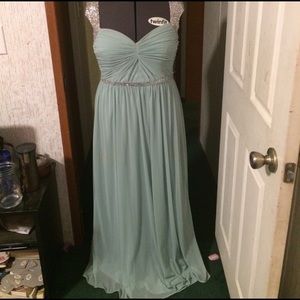 Prom/bridesmaid dress.