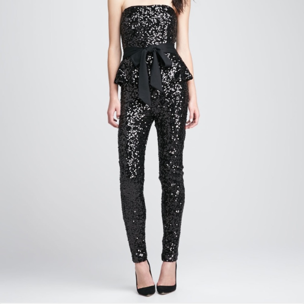 French Connection Spectacular Sparkle Jumpsuit