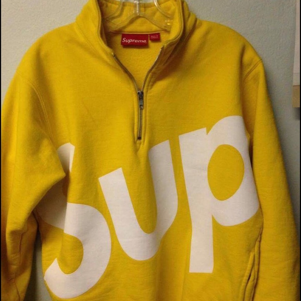 Supreme Half zip jacket