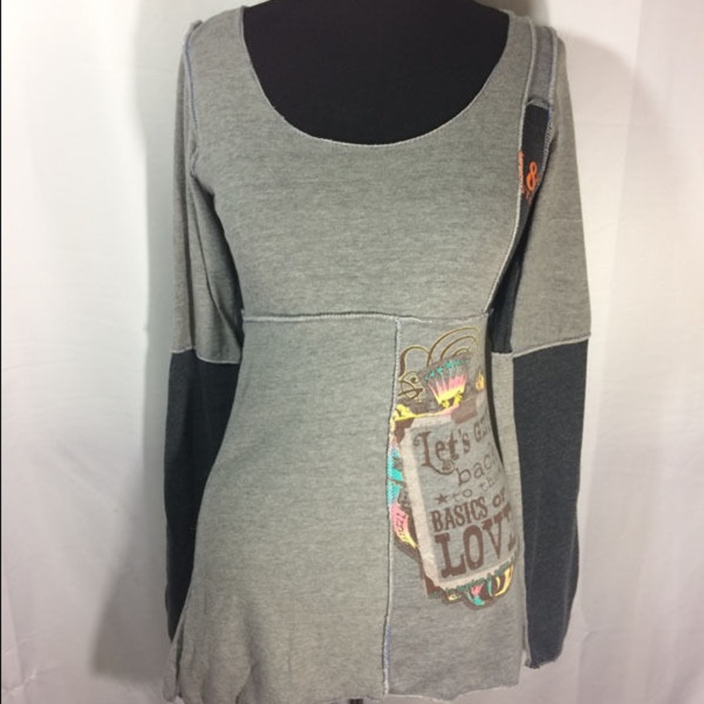 Rico Adair Handcrafted Patchwork Art Dress