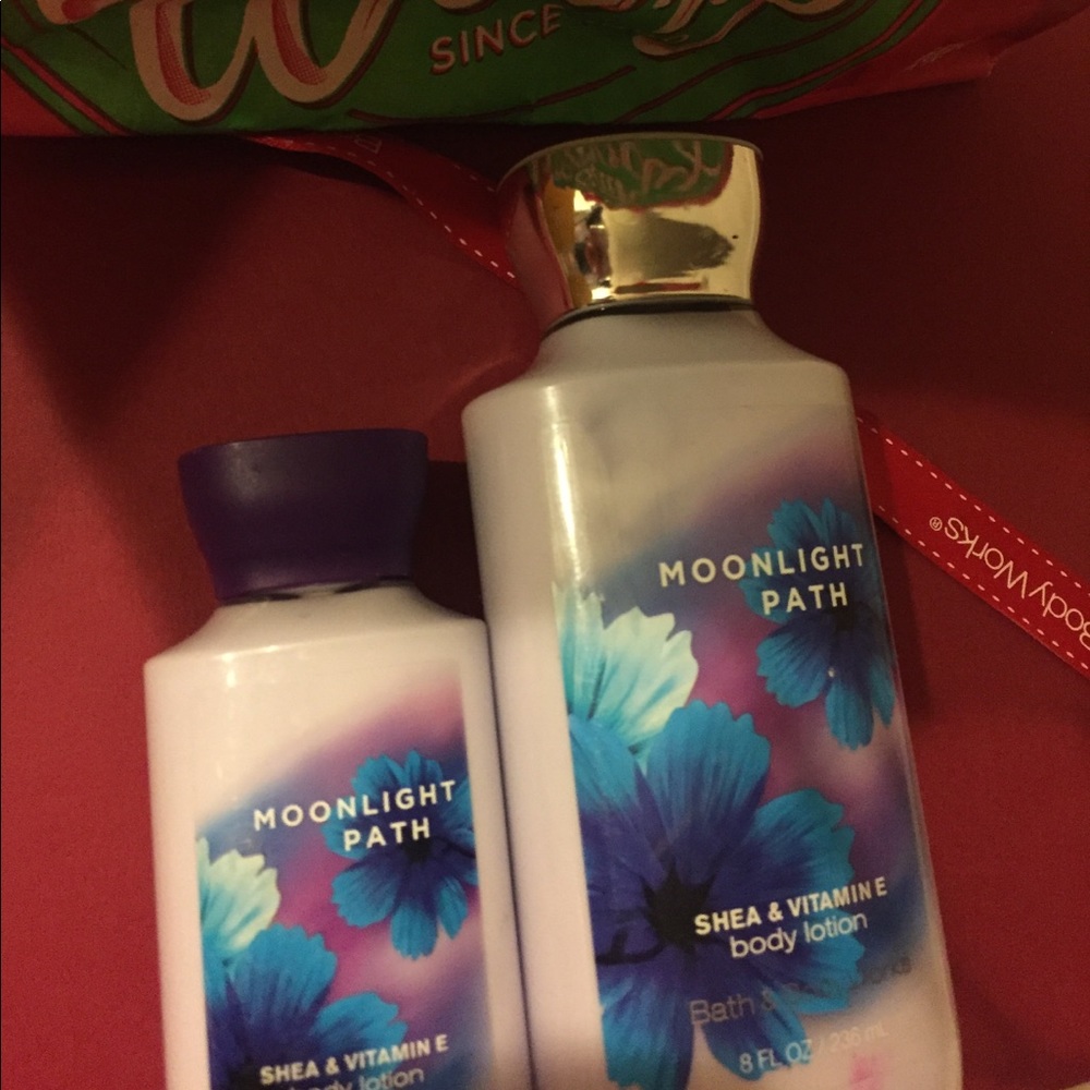 Moonlight path lotion set