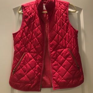 Pink vest!