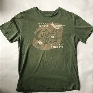 Cheep Beer Cuckoo's Nest Crazy Chicks vintage T