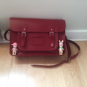 Cambridge 15inch classic batchel in leather