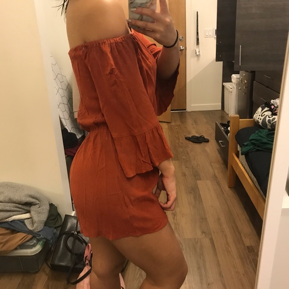 Topshop Dresses & Skirts - Off the shoulder romper