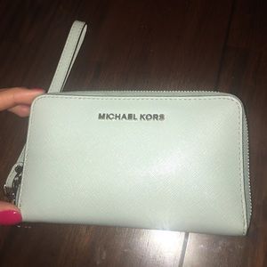 Michael kors mint green wallet! 😍💚