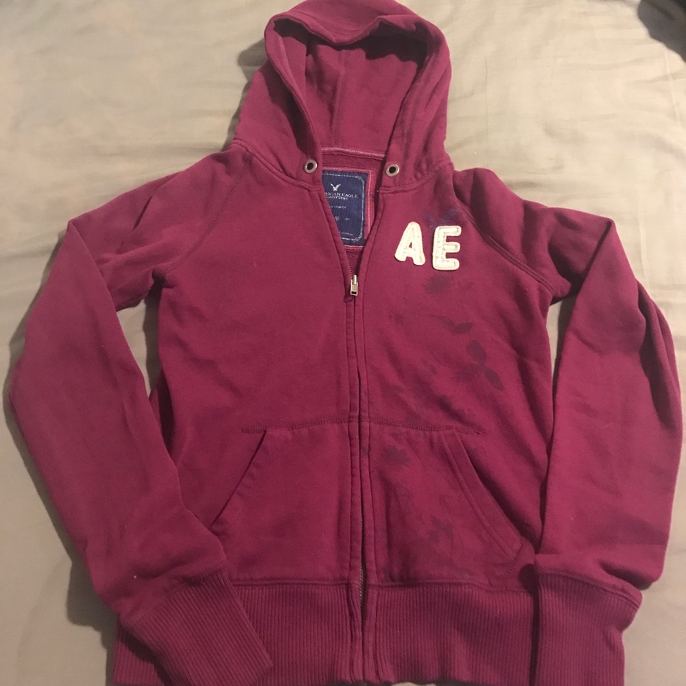 American eagle zip up hoodie!