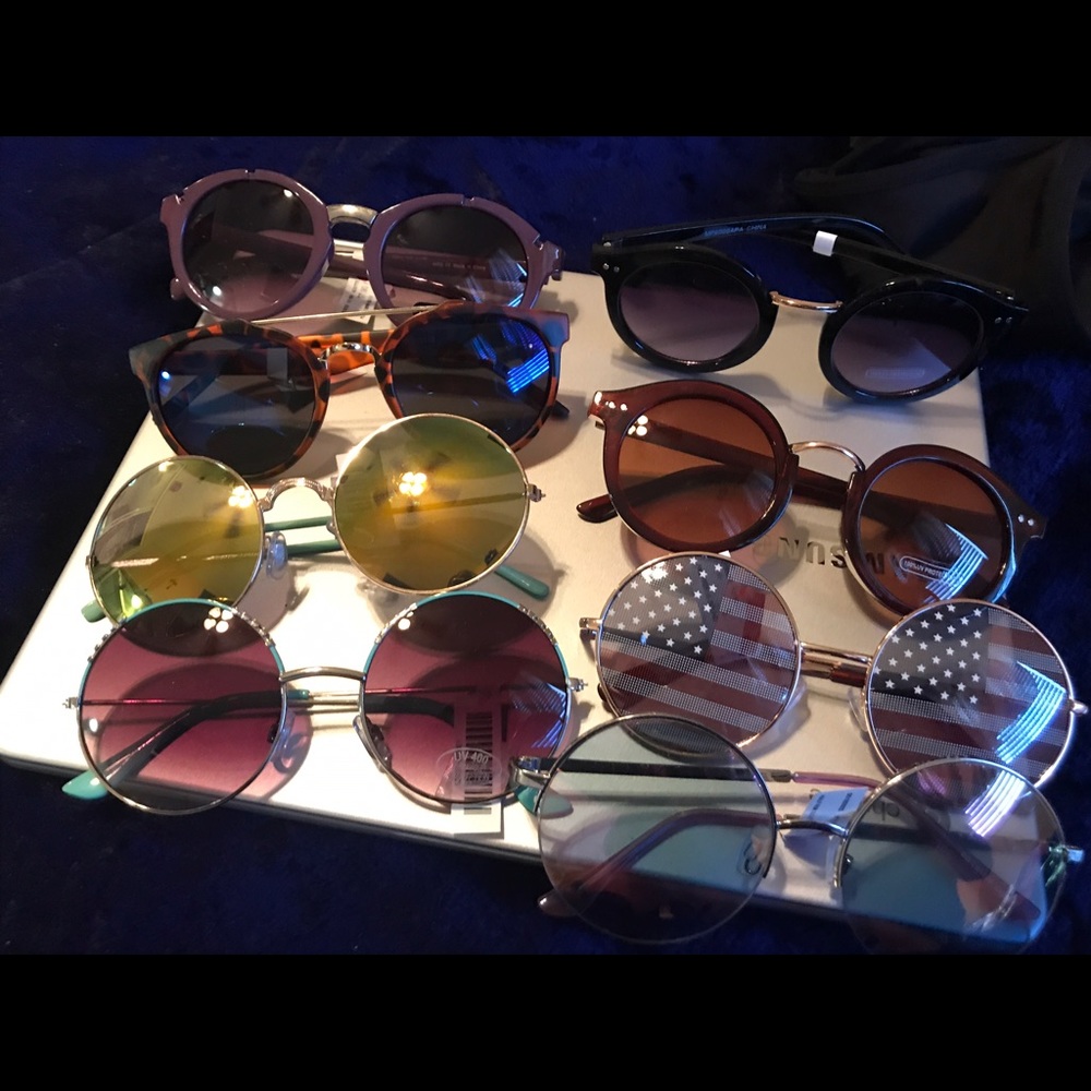 Brand new sunglasses in different styles n colors