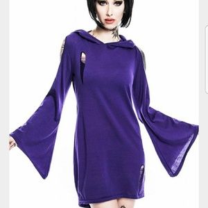 Killstar Violet 'Dee Spare' dress
