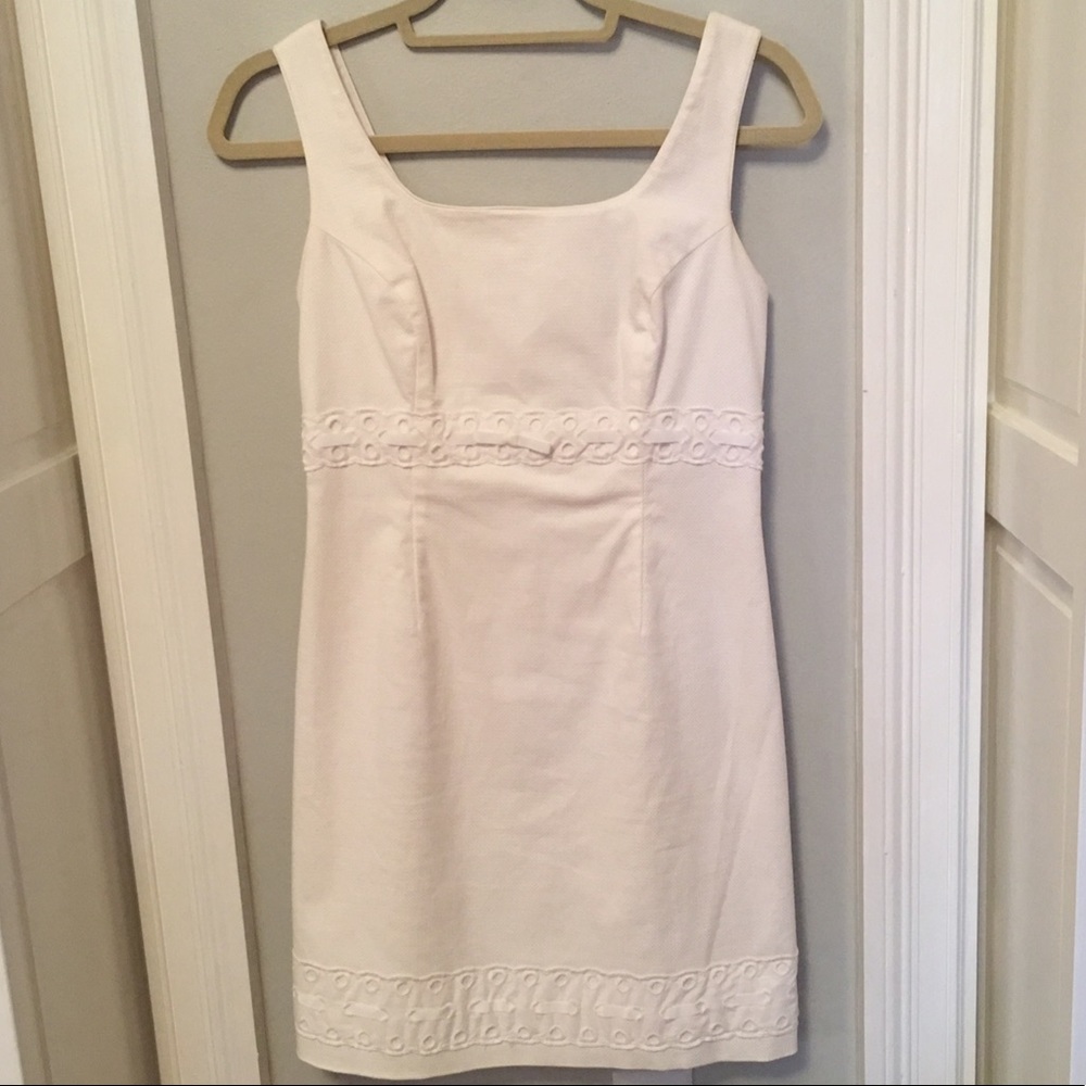 Lilly Pulitzer white lace dress